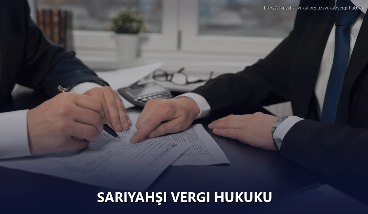 Sariyahşi Vergi Hukuku